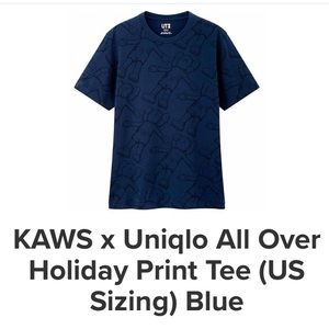 KAWS Uniqlo tee shirt